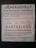 OberFeldkommandatuur Antwerpen, Verzamelen, Militaria | Tweede Wereldoorlog, Ophalen of Verzenden
