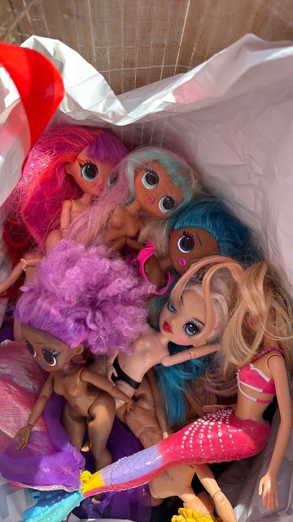 Grand Lot poupées GRATUIT, Enlèvement, Utilisé, Autres types