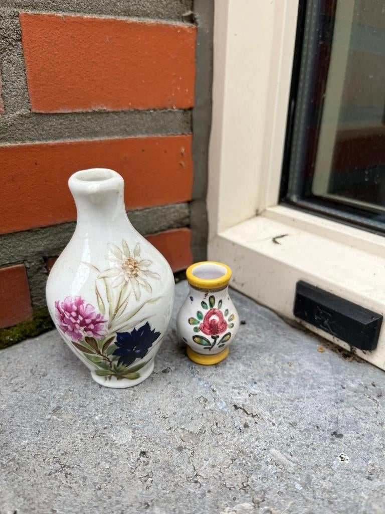 2 mini carafes avec poignée - décoration, Enlèvement ou Envoi