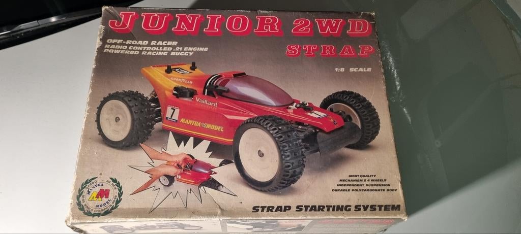 Mantua Junior Strap 2WD  buggy thermique Rc vintage, Enlèvement