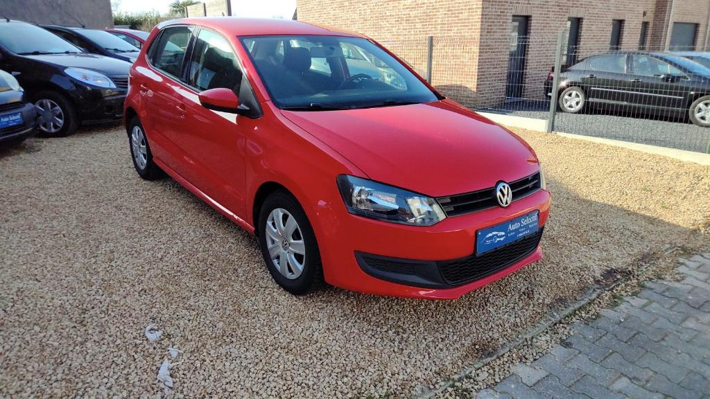 VW POLO// 1.2 ESSENCE/ 100000KM / CARNET//GARANTIE, Rouge, Achat, Entreprise, Airbags