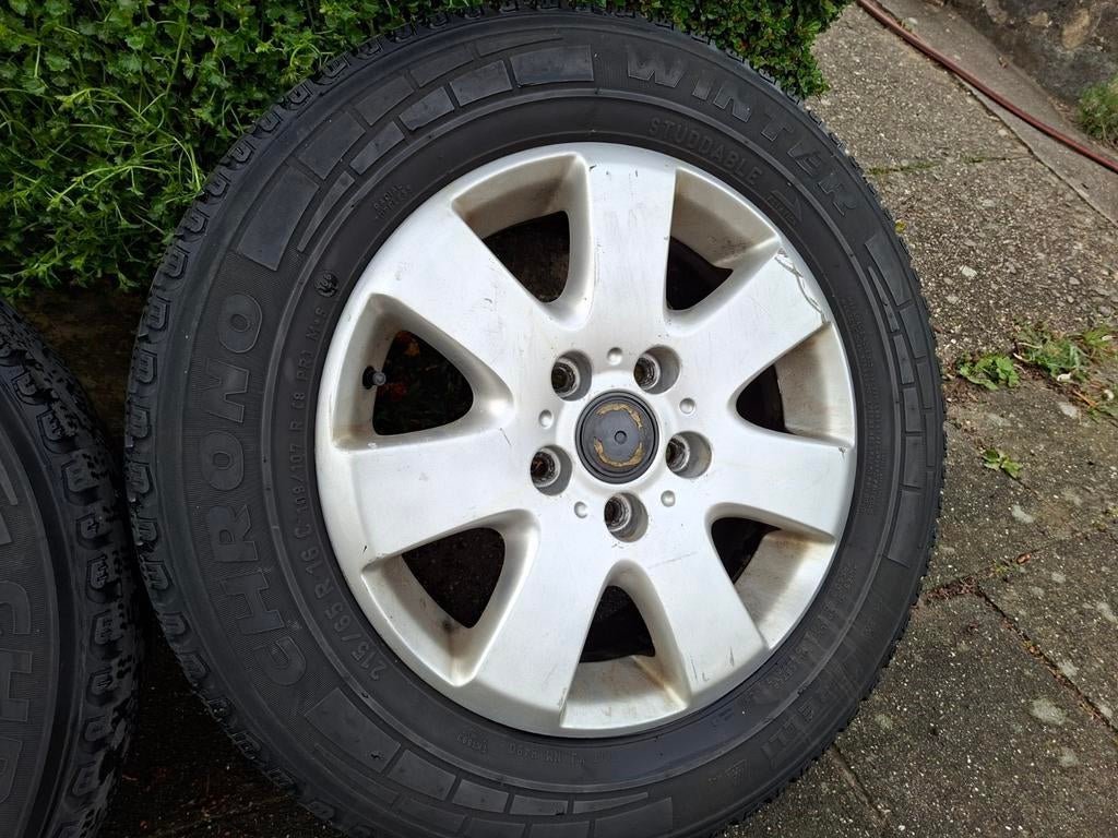 2x T5 16 inch velgen 215/65 R16 c Multivan, 16 pouces, Véhicule utilitaire, Enlèvement, Utilisé