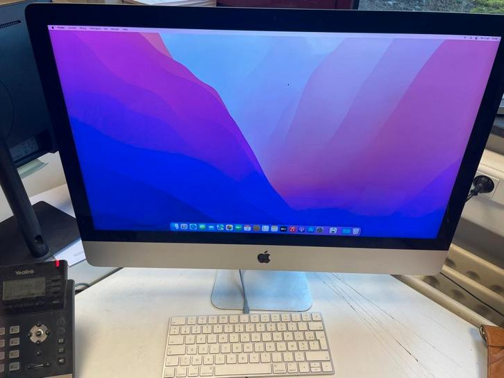iMac 27" Retina 5K (2017) – 24GB RAM – 1TB SSD – Topstaat, Informatique & Logiciels, Apple Desktops, Utilisé, iMac, SSD, 3 à 4 Ghz