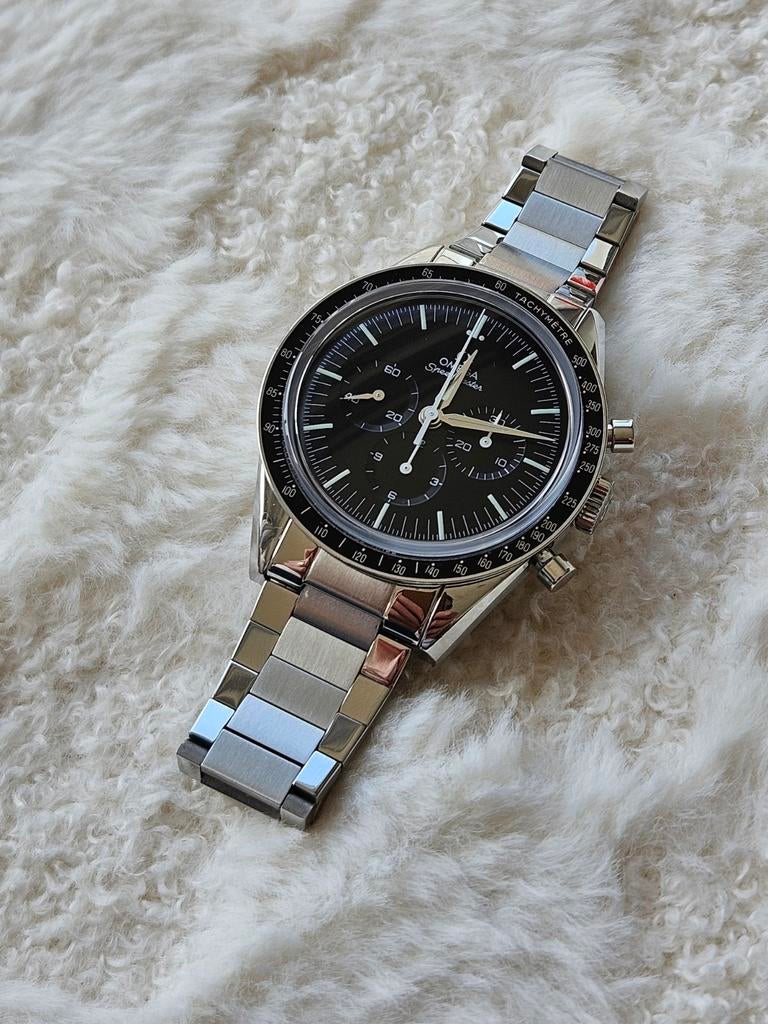 Omega Speedmaster FOIS (First Omega in Space) - Full Set - P, Ophalen of Verzenden, Omega