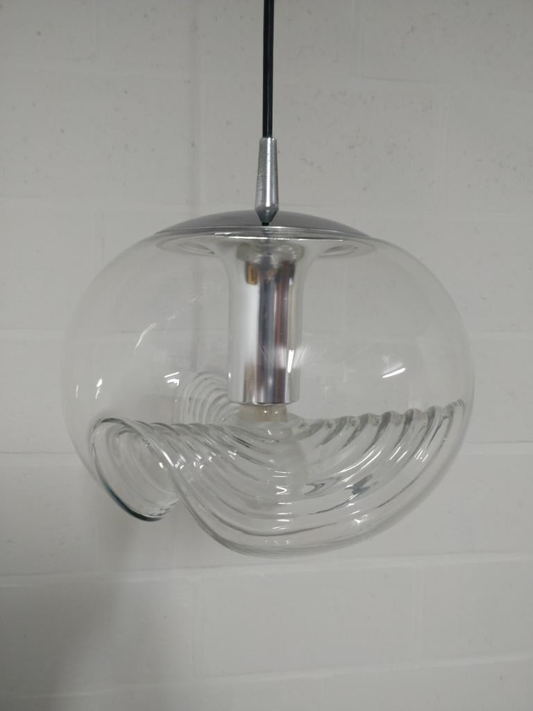Vintage Peill& Putzler hanglamp | Wave, Enlèvement