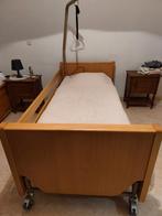 Lit médical électrique 1 personne avec matelas adapté, Maison & Meubles, Enlèvement, Comme neuf