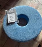 Nieuw rond orthopedisch zitkussen 40/7 cm, Huis en Inrichting, Ophalen of Verzenden, Nieuw, Blauw, Rond