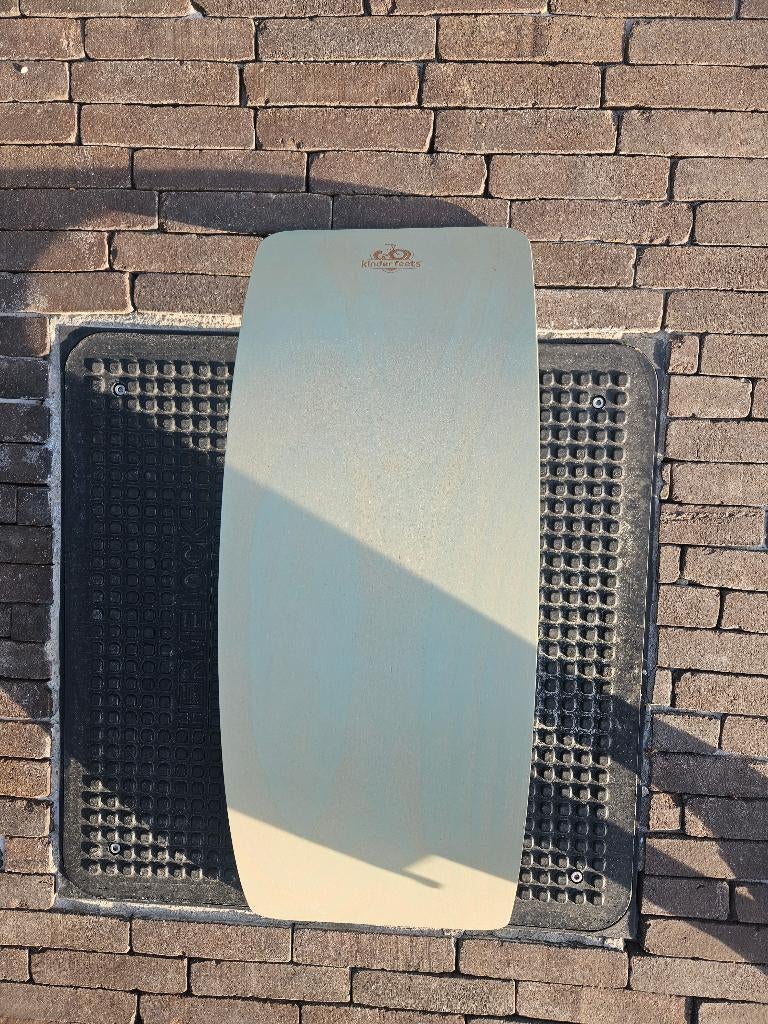 Kinderfeets houten balansbord, Enlèvement, Utilisé, Jouet à Rouler ou à Bascule