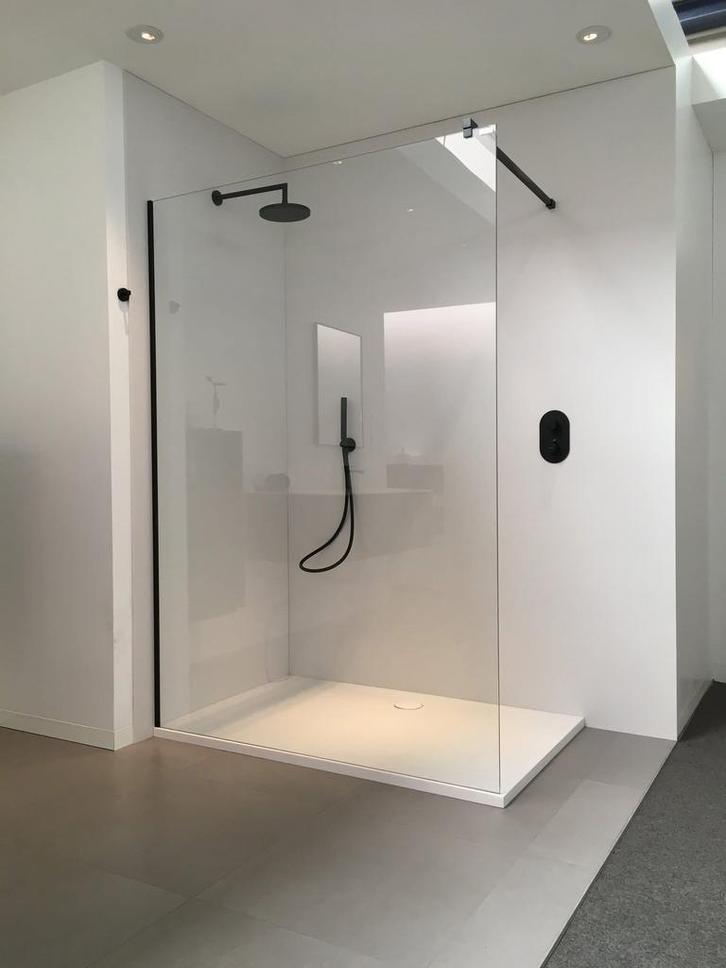 Douchewand Aquaconcept Wall Concept 210, Bricolage & Construction, Sanitaire, Neuf, Douche, Chrome, Verre, Enlèvement