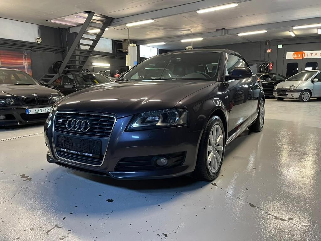AUDI A3 **CABRIOLET** S-LINE** 12 MOIS DE GARANTIE, Autos, Cuir, Entreprise, Cabriolet, Boîte manuelle