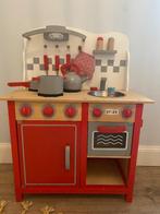 Houten speelgkeukentje met accessoires, Kinderen en Baby's, Ophalen, Gebruikt, Hout, Speelkeuken