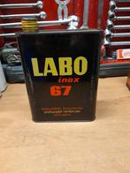 ancien bidon huile vide labo inox 67, Envoi, Utilisé, Autres types