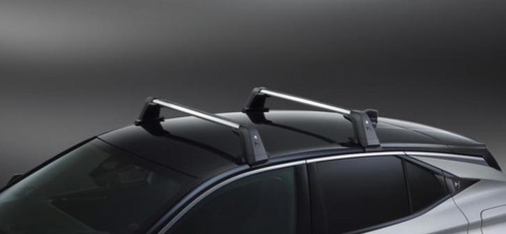 Set Van 2 Dakstangen - Aluminium, Auto diversen, Dakdragers, Zo goed als nieuw, Ophalen