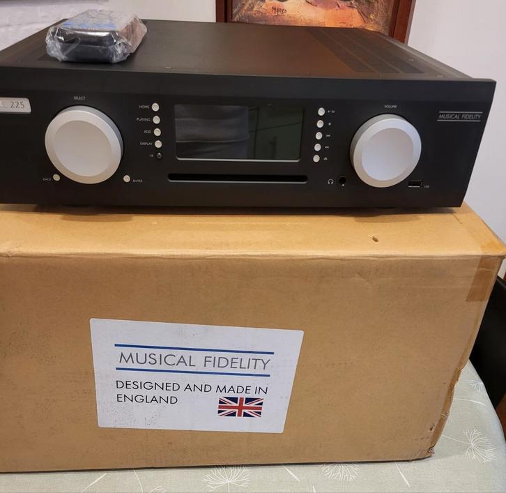 Musical Fidelity Encore 225, TV, Hi-fi & Vidéo, Amplificateurs & Ampli-syntoniseurs, Enlèvement ou Envoi