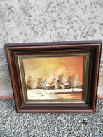 schilderij moll winterlandschap, Enlèvement