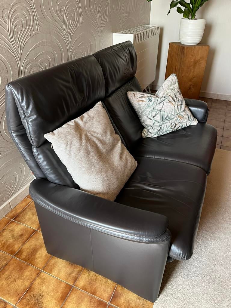 Lederen zetels, Ophalen, Gebruikt, Tweepersoons, Minder dan 150 cm