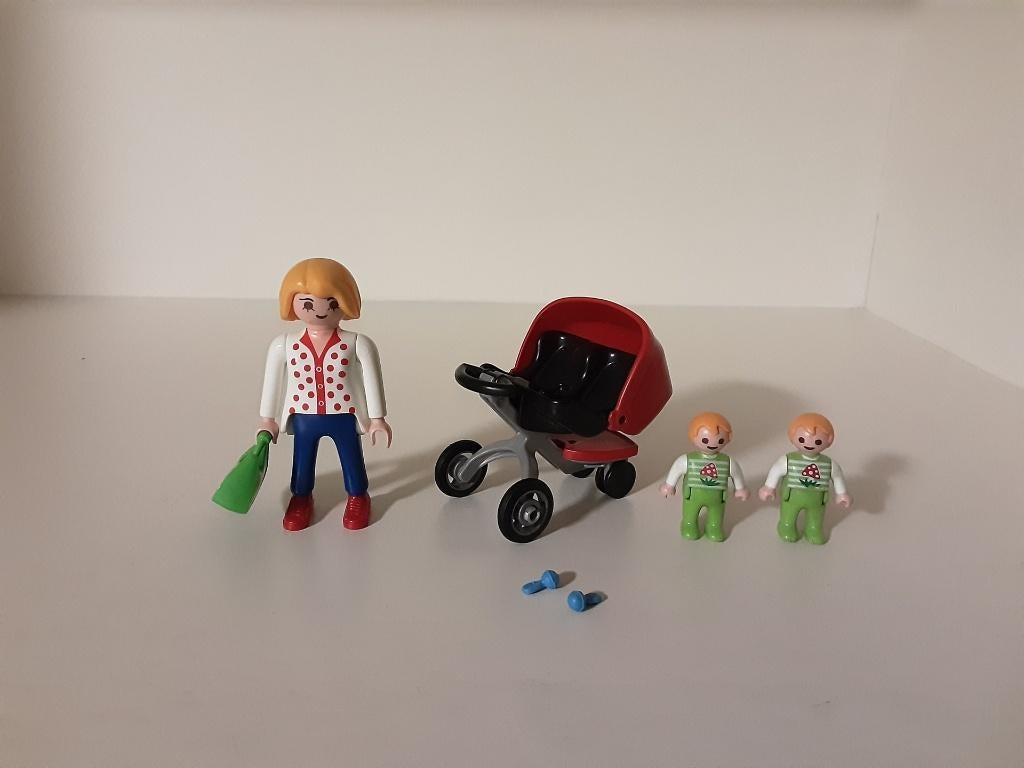 PLaymobil mama met baby en buggy - verschillende modellen, Ophalen of Verzenden, Zo goed als nieuw, Complete set