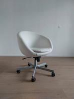 Bureaustoel, Huis en Inrichting, Ophalen, Gebruikt, Wit, Bureaustoel