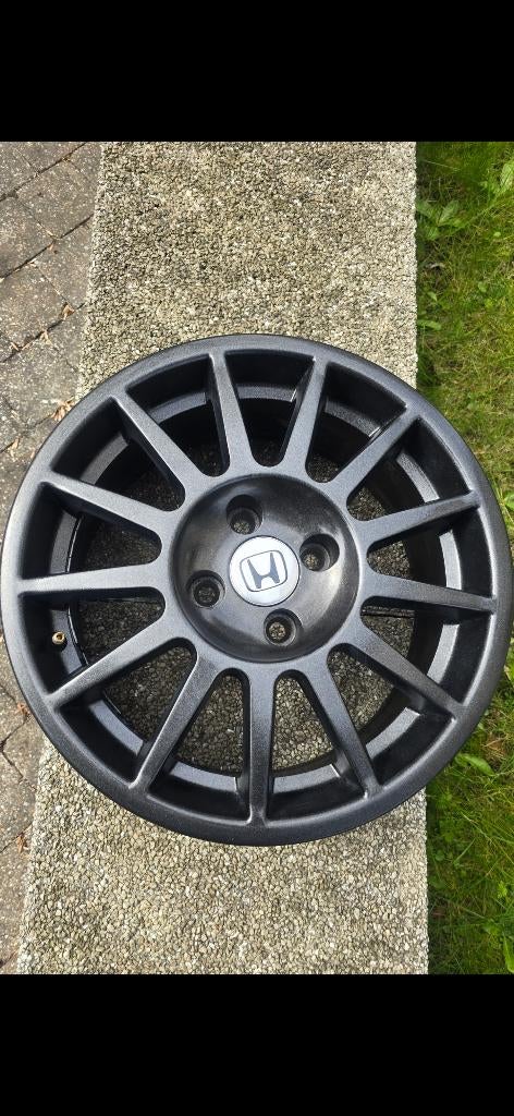 4 jantes 13 batons en 15 - 4x100, Autos : Pièces & Accessoires, 15 pouces, Véhicule de tourisme, Pneus été, Enlèvement