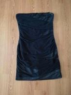 Robe sans bretelles, noire, taille M, soirées en soldes, Taille 38/40 (M), Enlèvement ou Envoi, Au-dessus du genou, Comme neuf