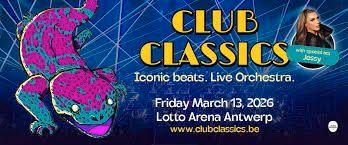2x e-tickets Club Classics - Iconic beats - Lotto Arena 13/3, Tickets en Kaartjes, Concerten | Dance, Twee personen, Maart