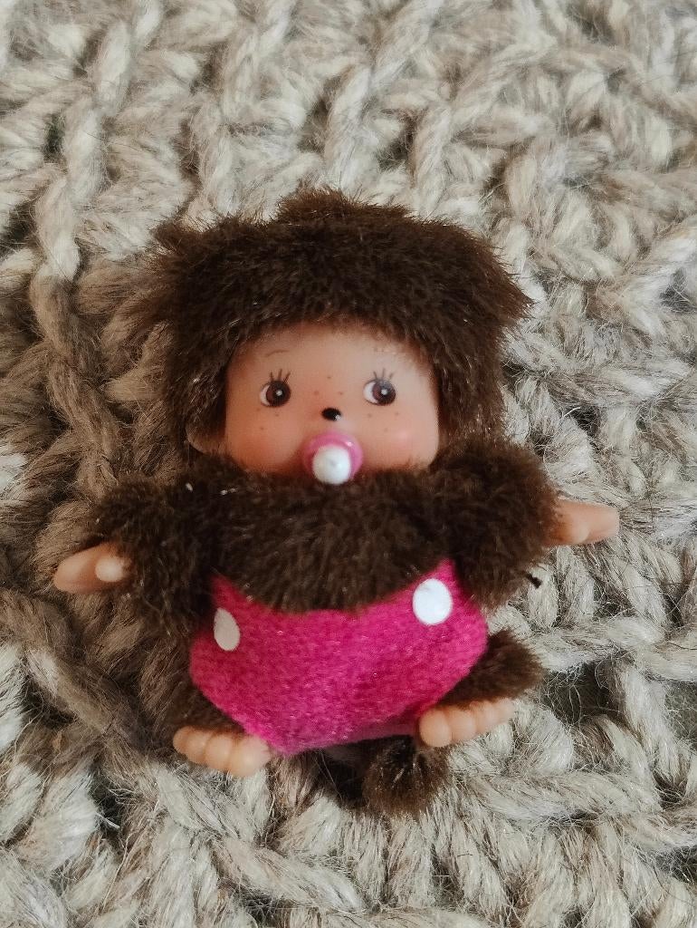 Monchhichi Bebichhichi popje van Sekiguchi, Collections, Enlèvement ou Envoi, Utilisé