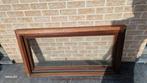 Houten meranti kipraam, Doe-het-zelf en Bouw, 75 tot 150 cm, Gebruikt, Raamkozijn, Ophalen of Verzenden