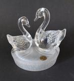 Garniture cigne cristal RCR  vintage, Enlèvement ou Envoi