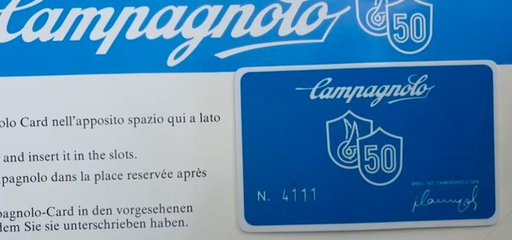 Campagnolo Anniversary 50th Groep, Fietsen en Brommers, Fietsonderdelen, Nieuw, Racefiets, Ophalen of Verzenden