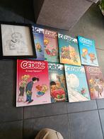 Lot BD Cédric + dessin original dédicacé Laudec (1989), Enlèvement ou Envoi