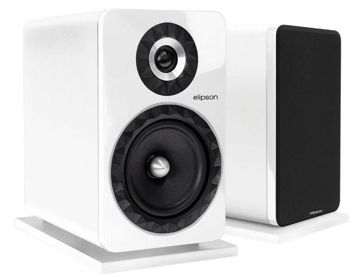Paire d'enceintes Elipson Prestige Facet 8B – Blanc, TV, Hi-fi & Vidéo, Enceintes, Neuf, Haut-parleurs Frontaux, Arrière ou Stéréo