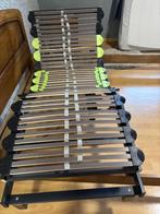 2 elektrische lattenbodems 90x200, Ophalen, 90 cm, Tweepersoons, Zo goed als nieuw