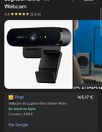 Webcam logitech 4K brio streaming edition, Ophalen, Zo goed als nieuw
