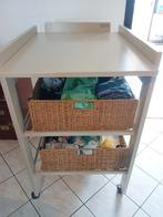 Verschoontafel, Ophalen