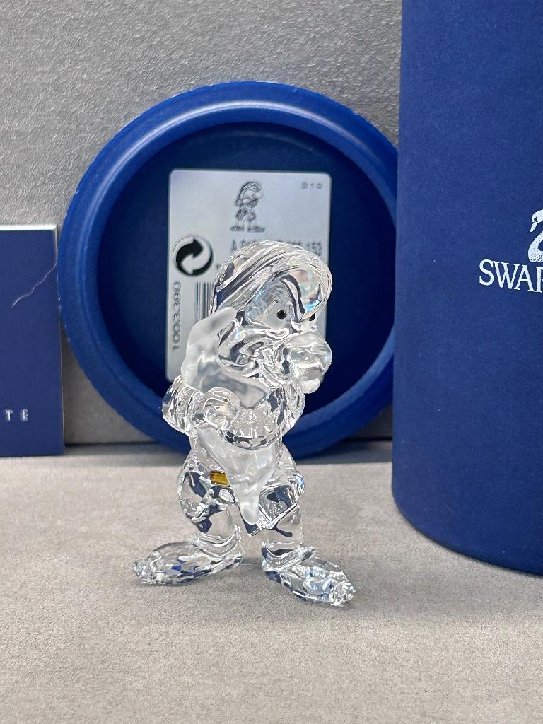 Swarovski Disney dwerg Grumpy, Grumpie, Verzamelen, Swarovski, Ophalen of Verzenden, Nieuw, Figuurtje