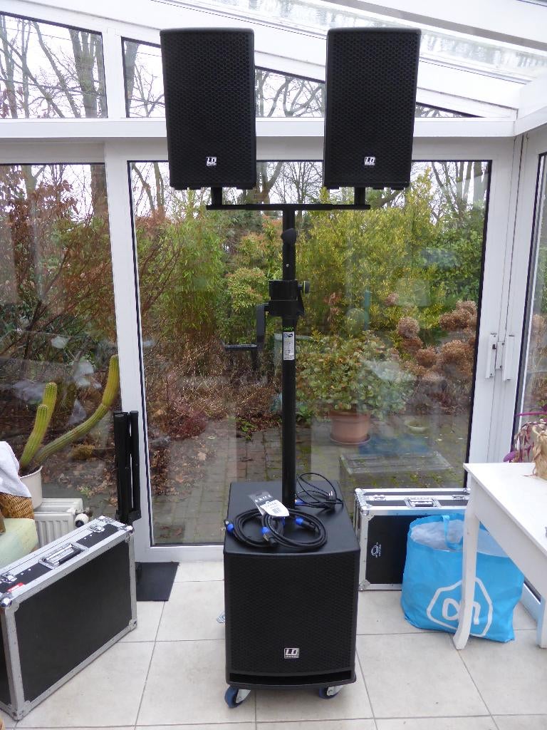 LD Dave 12 G3 luidspreker set van Kempische Keyboard Club, TV, Hi-fi & Vidéo, Enceintes, Comme neuf, 120 watts ou plus, Autres marques