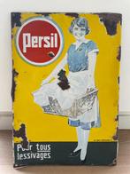 Emaille Persil Koekelberg 1931, Ophalen of Verzenden, Gebruikt, Reclamebord