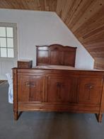 Eiken  antieke  slaapkamer, Ophalen, Gebruikt, Tweepersoons, Antieke