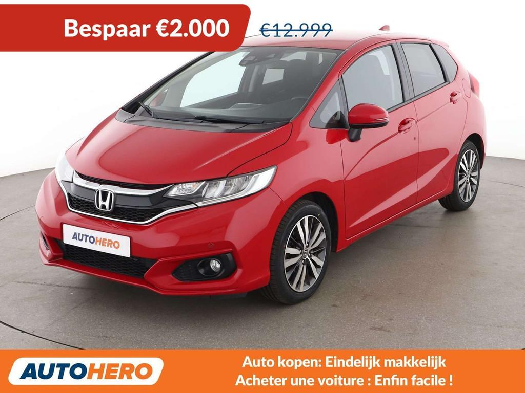 Honda Jazz 1.3 i-VTEC Elegance (bj 2018, automaat), Auto's, 75 kW, Stof, 5 deurs, 102 pk