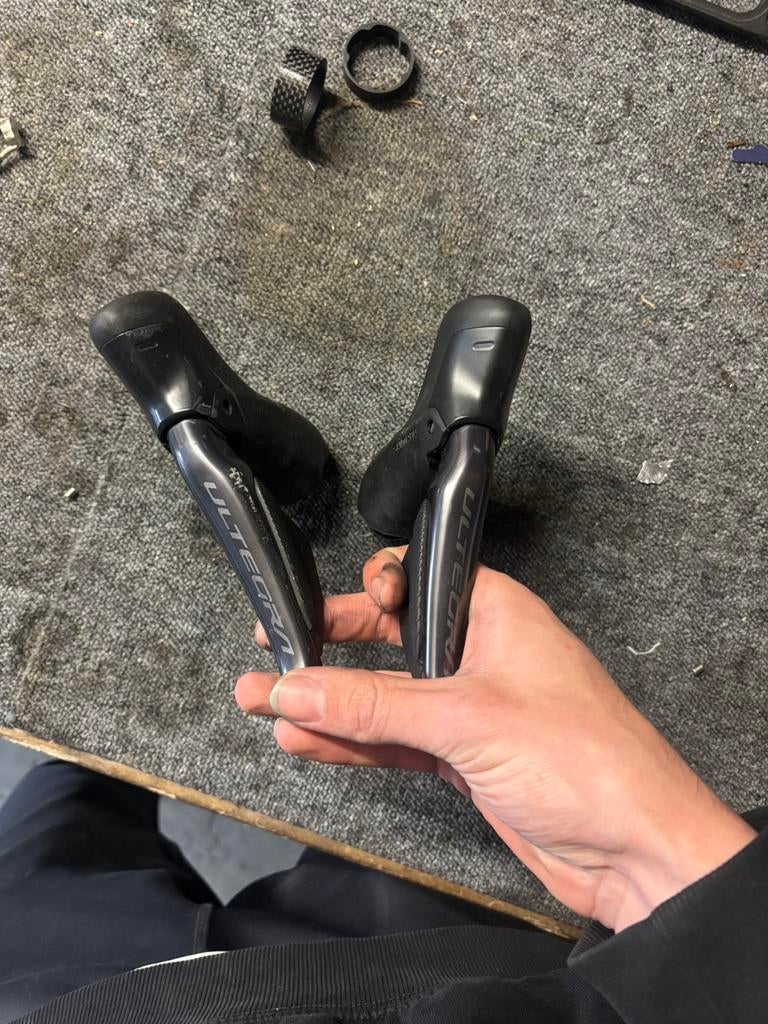 Shimano shifters en derailleur onderdelen, Fietsen en Brommers, Fietsen | Racefietsen, Ophalen, Zo goed als nieuw