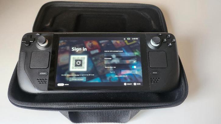 Steam Deck 64 Go + 512 Go microSD + station d'accueil, Consoles de jeu & Jeux vidéo, Consoles de jeu | Autre, Comme neuf, Enlèvement