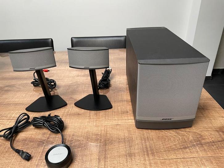 Vintage Bose Companion 5 Multimedia boxen Systeem., Audio, Tv en Foto, Luidsprekerboxen, Gebruikt, Complete surroundset, 60 tot 120 watt