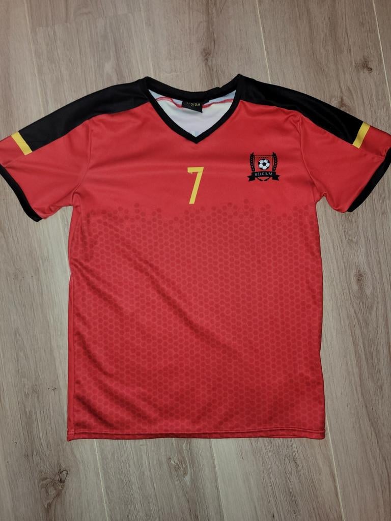 Voetbal t-shirt Belgium maat 146-152, Ophalen