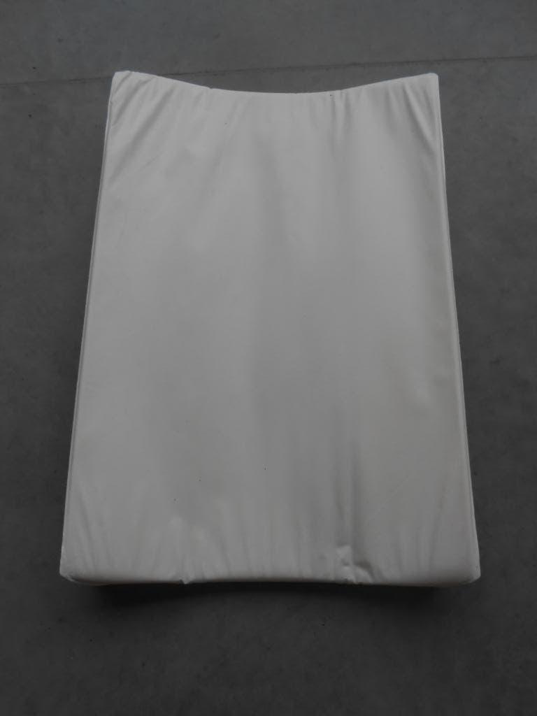 luierkussen verzorgingskussen wit voor baby 45 x 67 x H8, Kinderen en Baby's, Ophalen of Verzenden, Gebruikt, Aankleedkussen