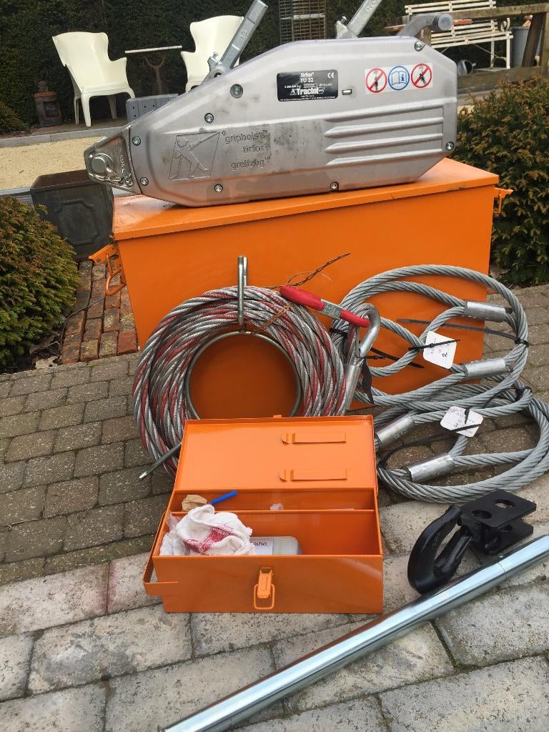 Professionele , zware Tirfor Tractel TU - 32 . Nieuw !!!, Doe-het-zelf en Bouw, Ophalen, Nieuw, Handmatig