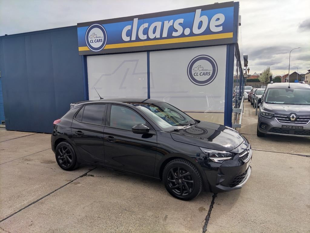Opel Corsa Turbo Start/Stop GS AUT (bj 2022, automaat), Auto's, Stof, 1199 cc, Zwart, 5 zetels