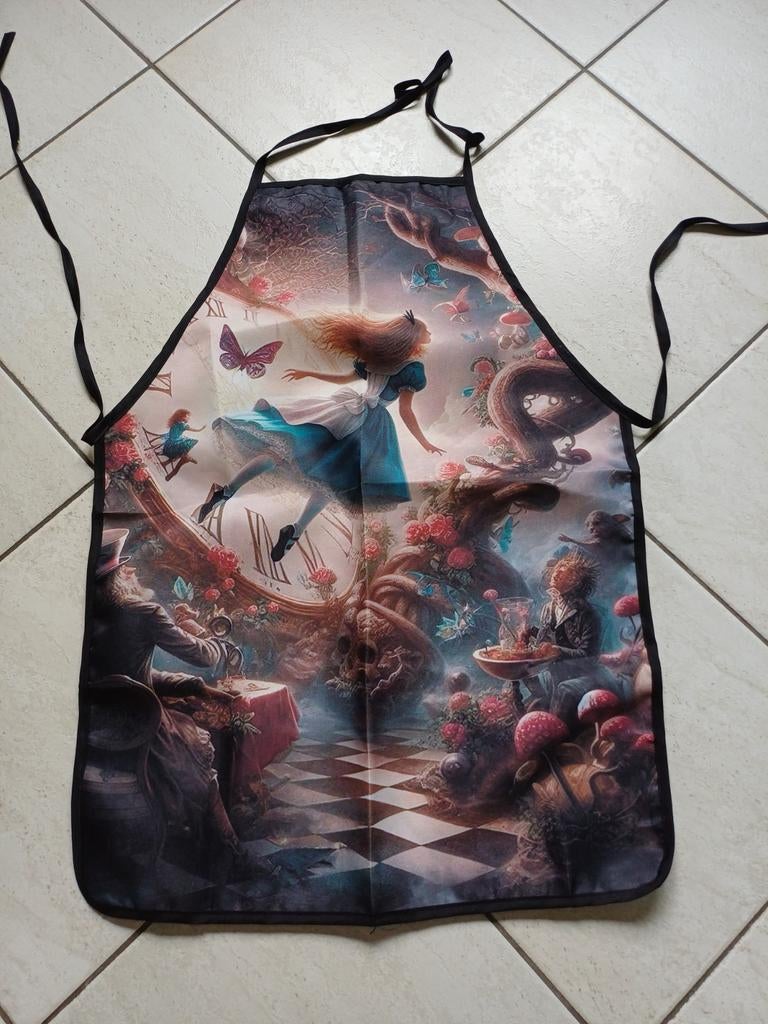 Tablier alice au pays des merveilles, Enlèvement ou Envoi, Neuf, Autres couleurs, Tablier