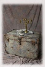 grote metalen koffer, uniek exemplaar, Enlèvement