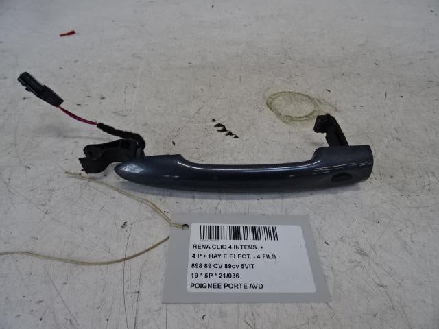 PORTIERGREEP BUITEN RECHTS VOOR Renault Clio IV (5R), Auto-onderdelen, Carrosserie, Renault, Voor, Rechts, Gebruikt