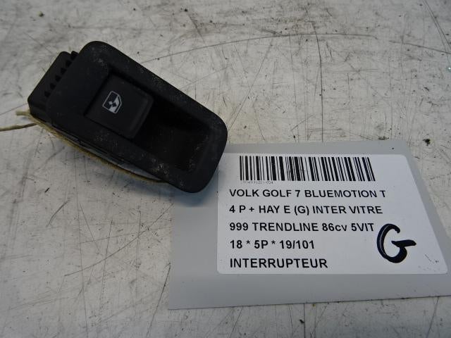COMMUTATEUR Volkswagen Golf VII (AUA) (5G0868345), Autos : Pièces & Accessoires, Tableau de bord & Interrupteurs, Volkswagen, Utilisé